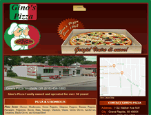 Tablet Screenshot of ginospizzagr.com